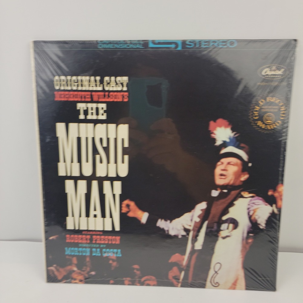 The Music Man Original Broadway Cast Vinyl LP Capitol SW 990 Sealed Stereo